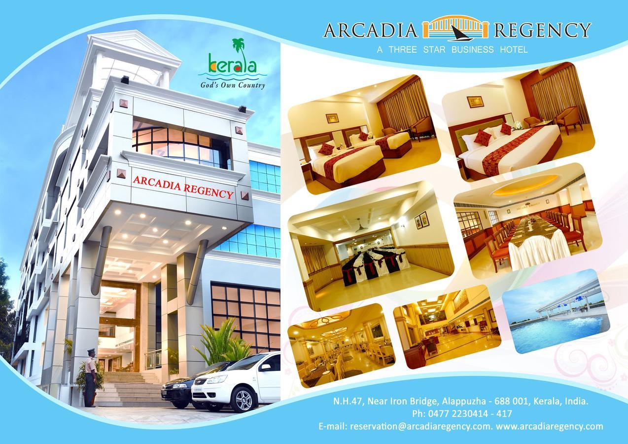 阿卡迪亚摄政大酒店 Alappuzha 外观 照片